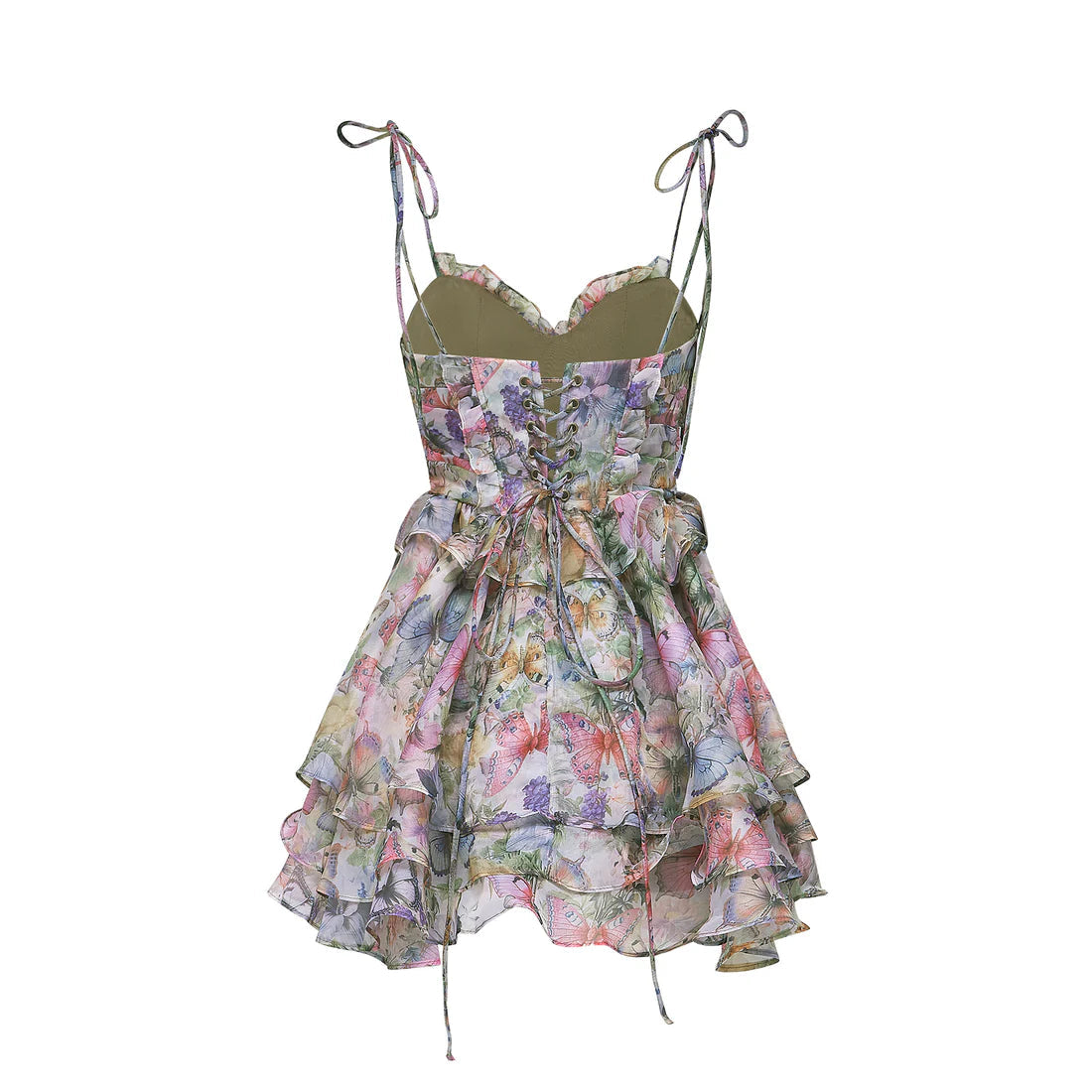 Blossom Cascade Minikleid