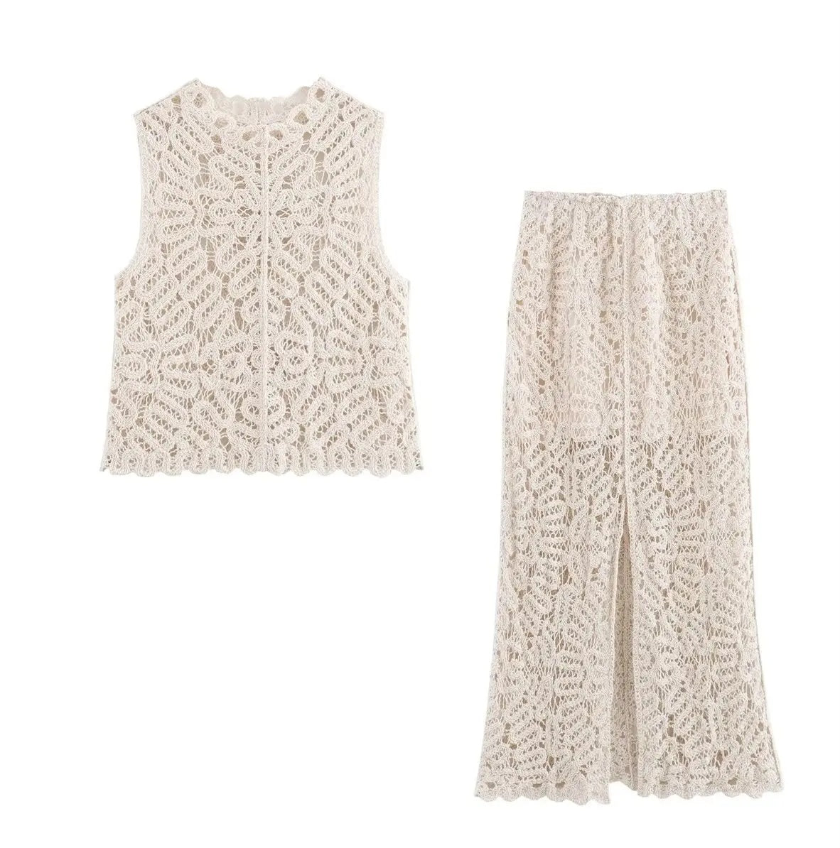 Pearl Knit Beach Set