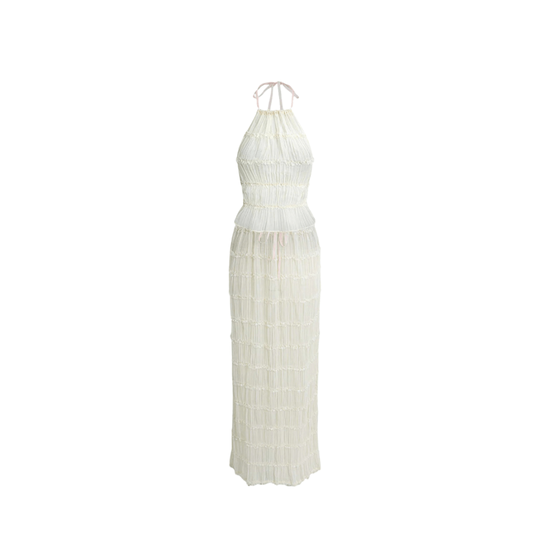 Ivory Riviera Knit Set