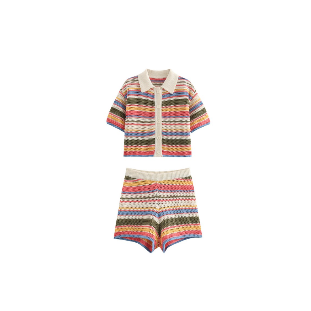 Rainbow Horizon Strick-Set