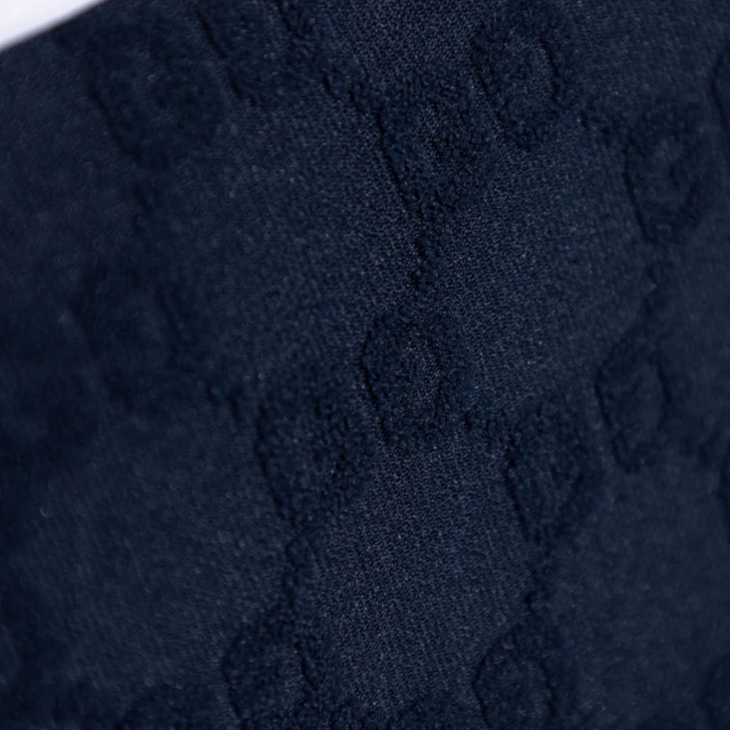 Navy Luxe – Designer Badeanzug Einteiler in Marine & Weiß