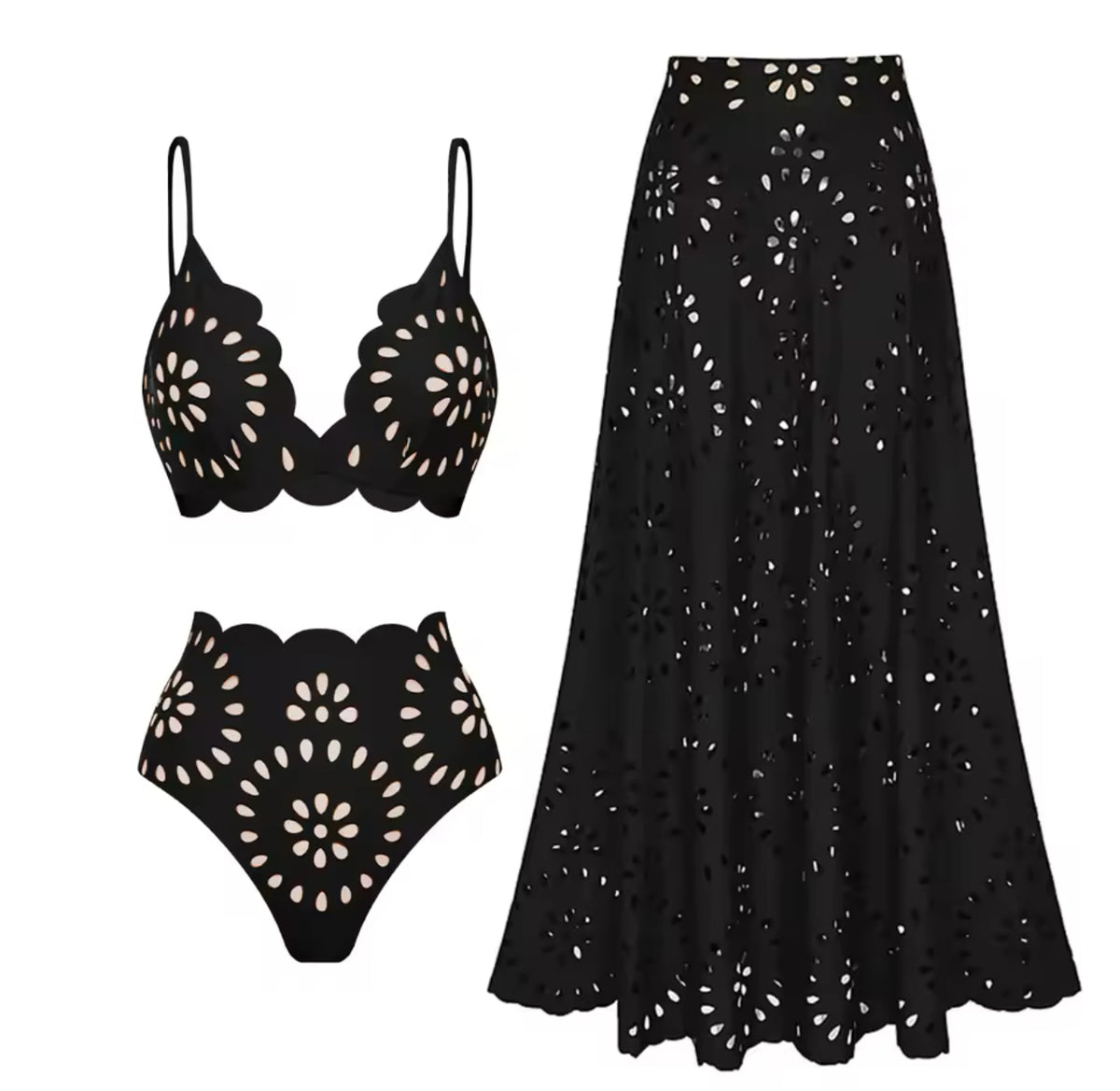 Jet-Black Blossom Ensemble