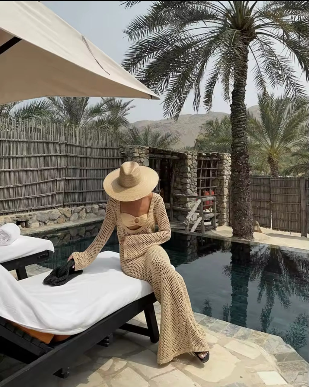 Tulum Vibes Strandkleid Häkeloptik – 5 Farben für Deinen perfekten Sommer-Look