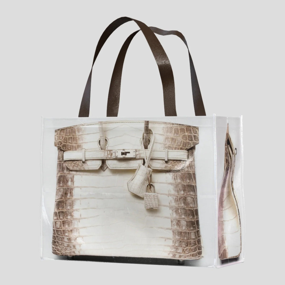 Modische Tragetasche im Krokodil-Design – Eleganter Shopper