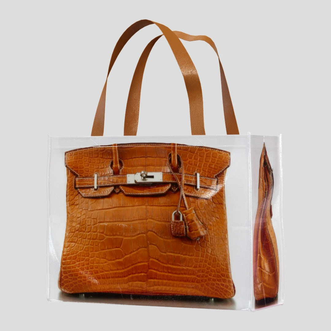Modische Tragetasche im Krokodil-Design – Eleganter Shopper