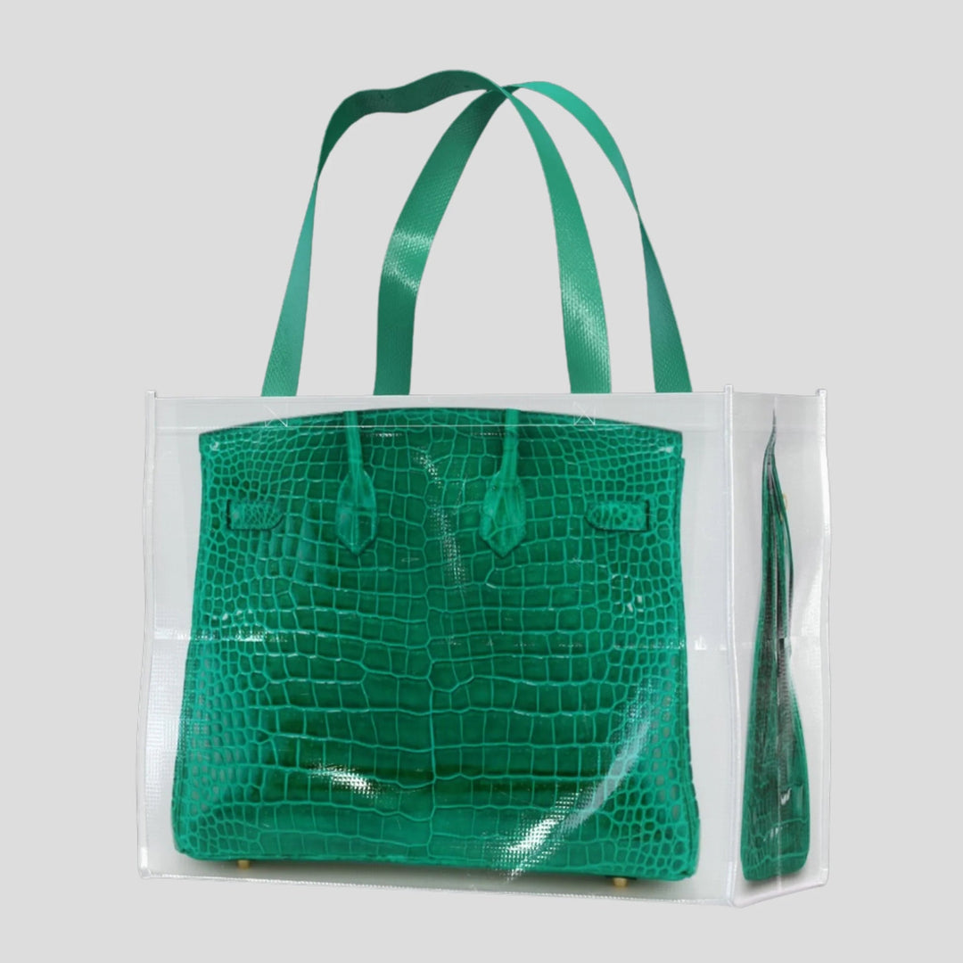 Modische Tragetasche im Krokodil-Design – Eleganter Shopper