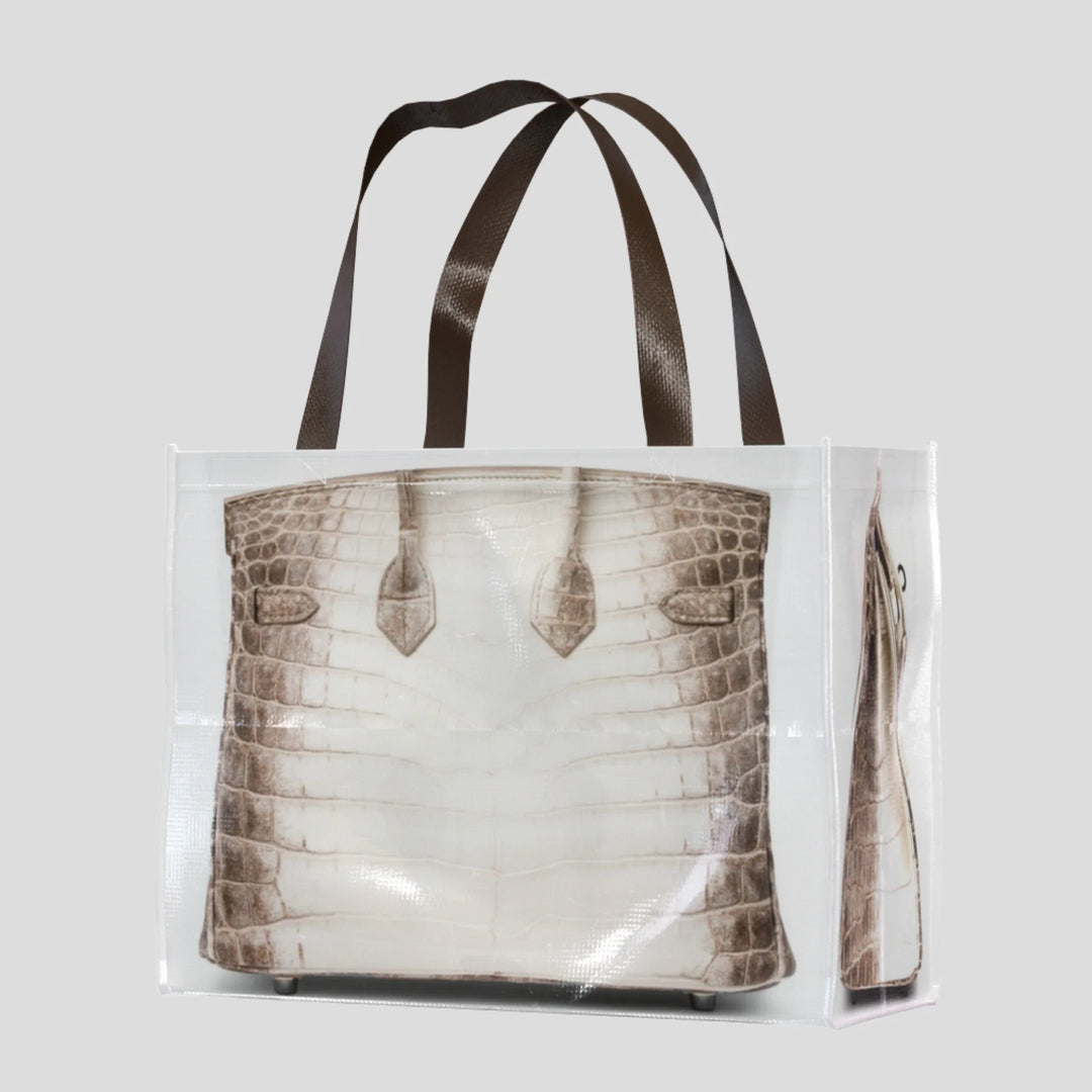 Modische Tragetasche im Krokodil-Design – Eleganter Shopper