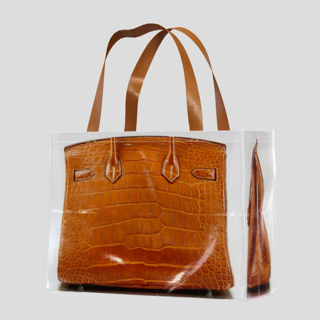 Modische Tragetasche im Krokodil-Design – Eleganter Shopper