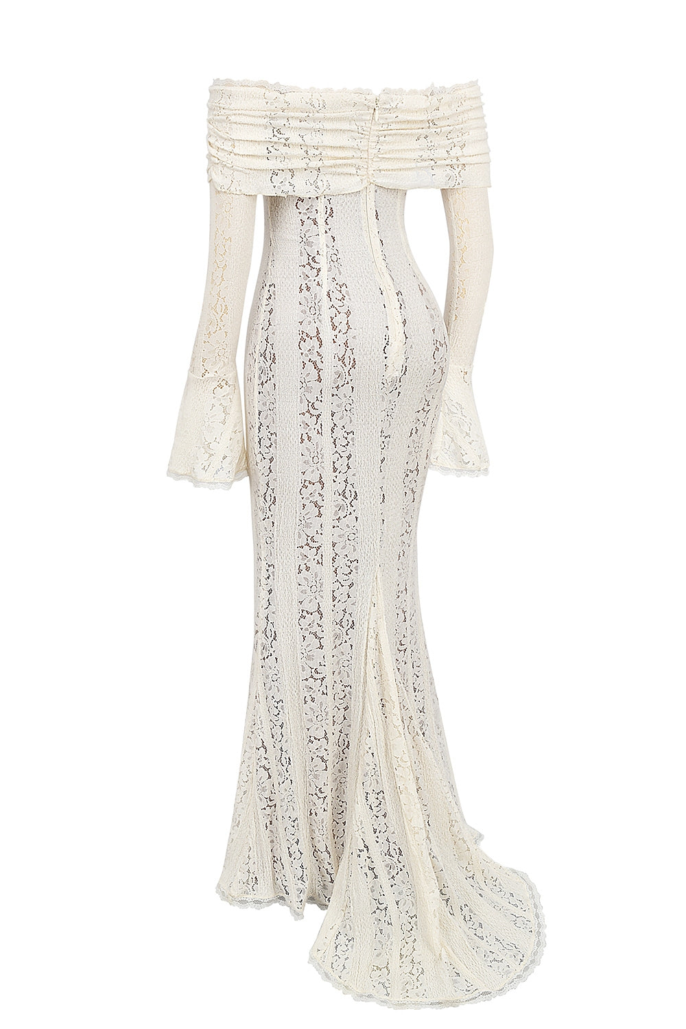Celestial Ruffle Maxikleid