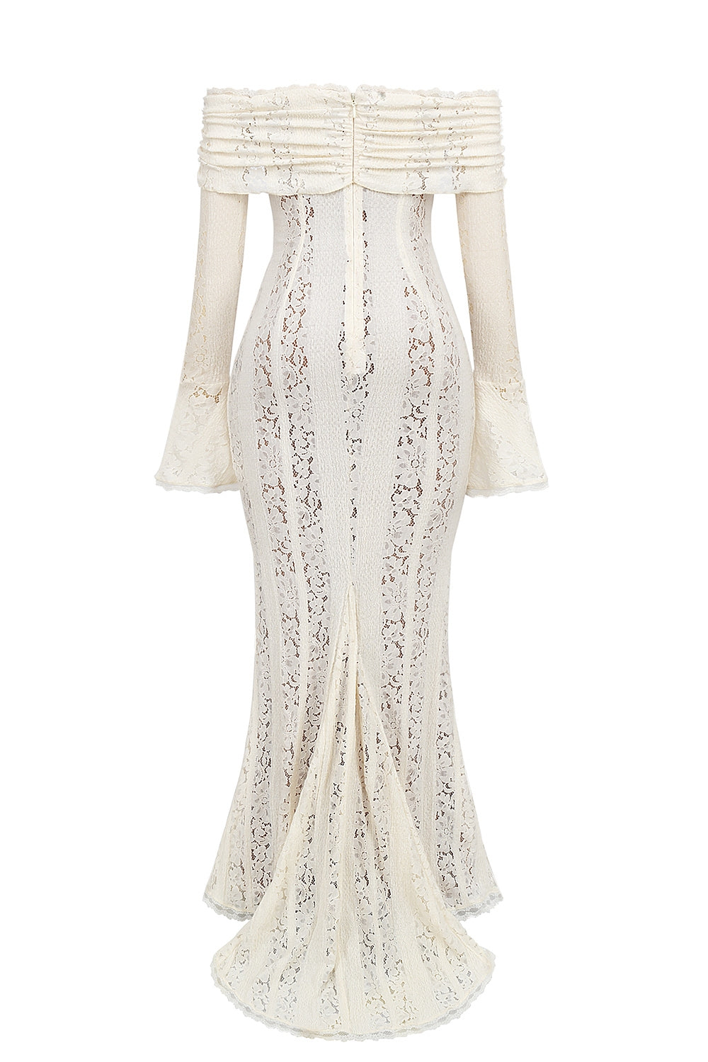 Celestial Ruffle Maxikleid